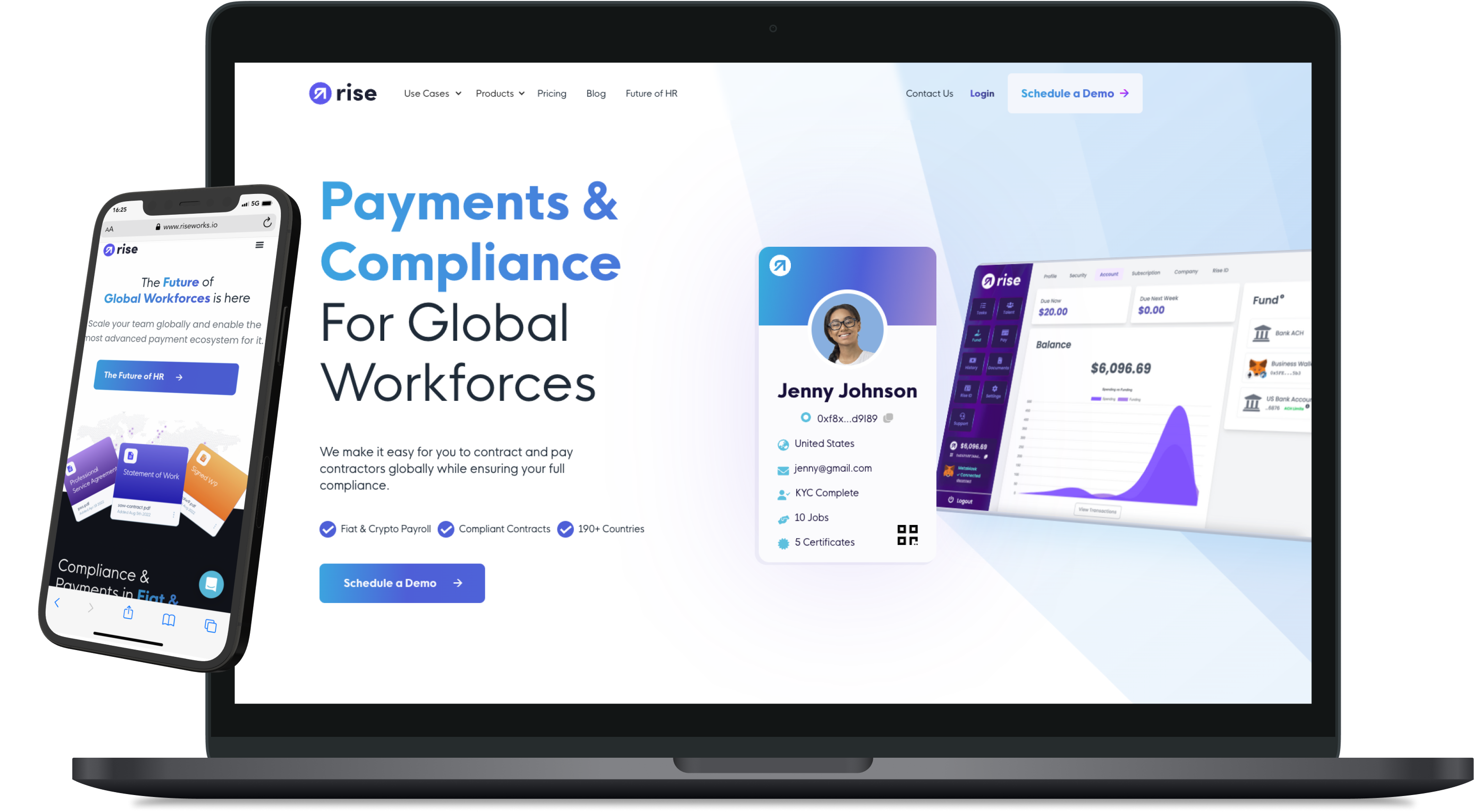 Riseworks Website by Yar Al Roshidi animation webflow website