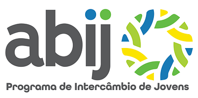 Logo for ABIJ, a Brazilian youth exchange program artwork brand branding brazil design designer digital art exchange graphic design illustration logo program vector youth