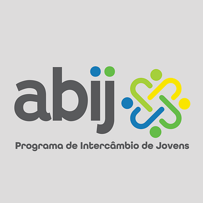 Logo Variant for ABIJ, A Brazilian youth exchange program adobe adobe illustrator artwork brand branding design designer digital art graphic design illustration illustrator logo logo design vector vector design