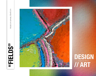 "Fields" branding design graphic design typography