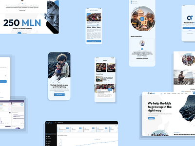 AdFund - Fund Raising Platform Website | Android-iOS App | Admin admin panel android appdevs application business module charity crowdfunding figma full business solution full solutions fund collect fund raising ios landing page mobile app startup business uiux user interface web template website