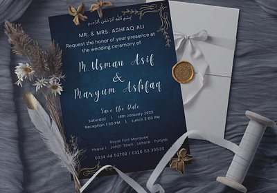 Wedding Card Design adobe photoshop adobexd design designer illustration interaction