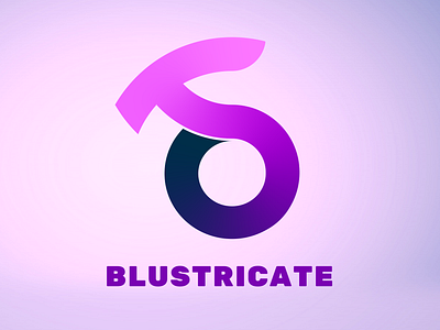 Blustricate branding design graphic design illustration logo vector