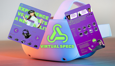 Virtual specs design graphic design ui ux