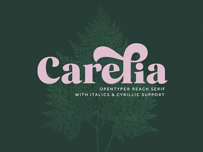 Carelia Font Family