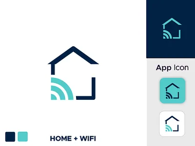Home wifi logo, modern logo, minimal logo design brand logo brand mark branding business logo colorful logo company logo design graphic design graphic designer home logo illustration logo logo design logo designer minimal minimal logo modern modern logo network logo wifi company