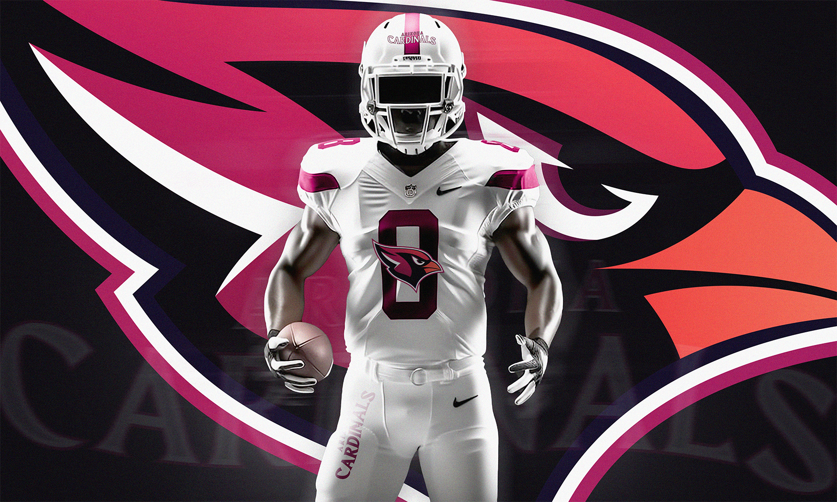 Arizona Cardinals American Football Team - Logo Redesign by Adam Pakowski  on Dribbble