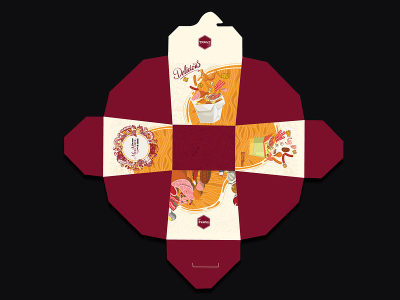 Restaurant Box Design designs, themes, templates and downloadable