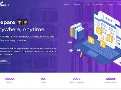 Pakget LMS (An intelligent test preparation system) codeigniter design educational intelligence framework development lms machine learning quiz system self paced learning study test preparation system