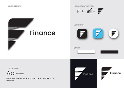 Finance Logo Design 3d accounting branding design f letter logo finance logo design graphic design illustration logo logo design logotype mark gd ui vector vectplus