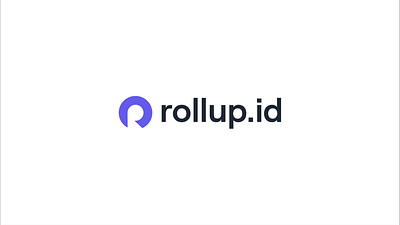 Logo Animation for Rollup.id animation branding design logo motion graphics