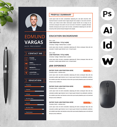 Vice President Resume Template resume clean