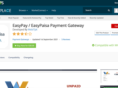 WHMCS EasyPay / EasyPaisa Payment Gateway easypaisa easypay module module development payment gateway php webitpk whmcs whmcs development whmcs payment gateway