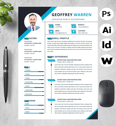 Certified Public Accountant Resume Template resume clean
