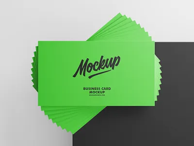Free Stacks of Business Cards Mockup business card business cards mockup card card mockup free free mockup mockup psd psd mockup