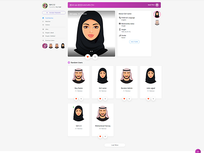 Baratee - Online Matchmaking Site islamic matrimony marriage bureau matchmaking matrimonial website muslim nikkah web design web development