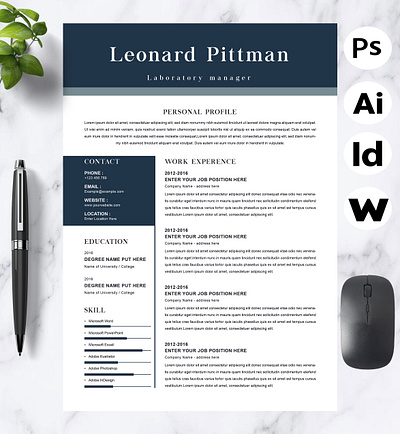 New Laboratory Manager Resume Template resume cv