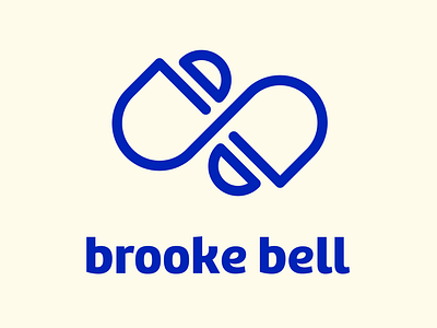 new logo b bell blue branding line logo logo portfolio