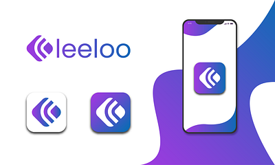 Leeloo logo & App Icon app branding design graphic design illustration logo typography ui ux vector