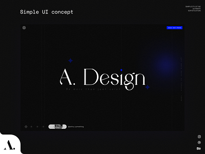 Stellar Concept animation branding component concept figma graphic design interaction interactive motion graphics prototype typography ui