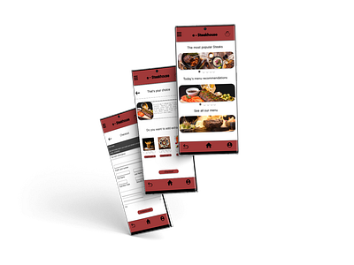 #Case Study - E-Commerce App For a Steakhouse app branding case study dailyui design ecommerce app figma google ux design graphic design illustration ui uxui