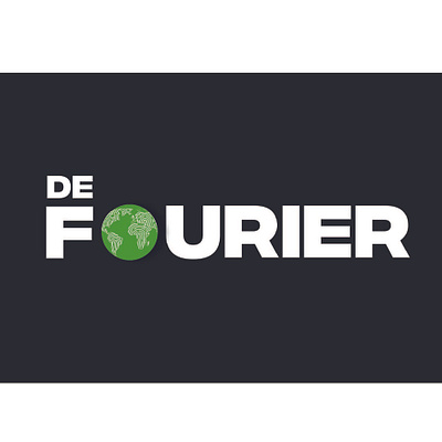 De Fourier Logo graphic design logo