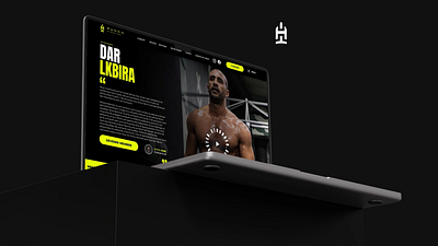 Punch - By Badr HARI : Official Website branding graphic design ui