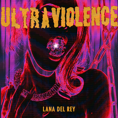 Ultraviolence Alternate cover al album design graphic design illustration