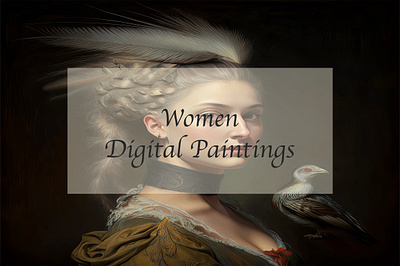 Women Portraits https://creativemarket.com/Bilgep_design ancient painting digital painting oil painting photo portrait portrait painting women portrait women portrait photography