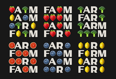 FARM - Motion Graphics System branding graphic design logo motion graphics typography visualidentity