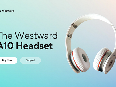 UI design sample for WIRED WESTWARD 3d branding graphic design ui