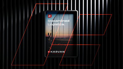 KARVAN™ - Poster branding graphic design