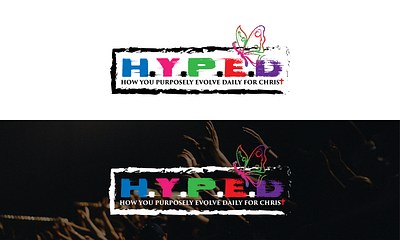 H.Y.P.E.D Logo app branding design graphic design illustration logo typography ui ux vector