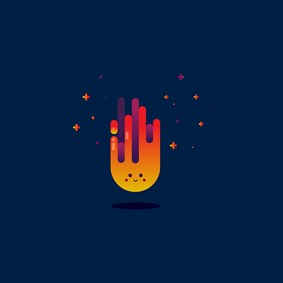 Happy flame boy app branding design graphic design illustration logo typography ui ux vector