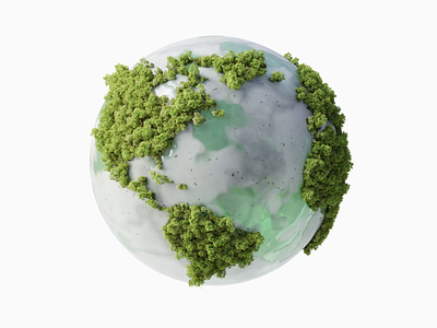 Animated 3D earth 3d animation 3d illustration animation blender crystal globe earth globe green earth green globe rotating earth rotating globe spinning spinning earth
