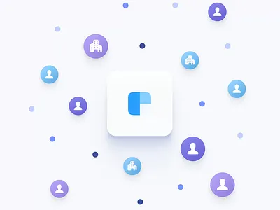 Homepage animations - Clearbit.com animation card data flow leads lottie profile