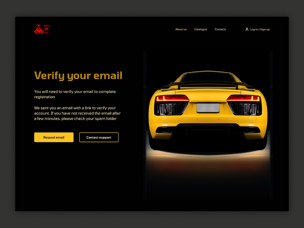 Browse thousands of Verify Email UI images for design inspiration ...
