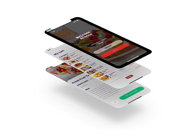 Fruitee App branding design graphic design product management ui uiux ux