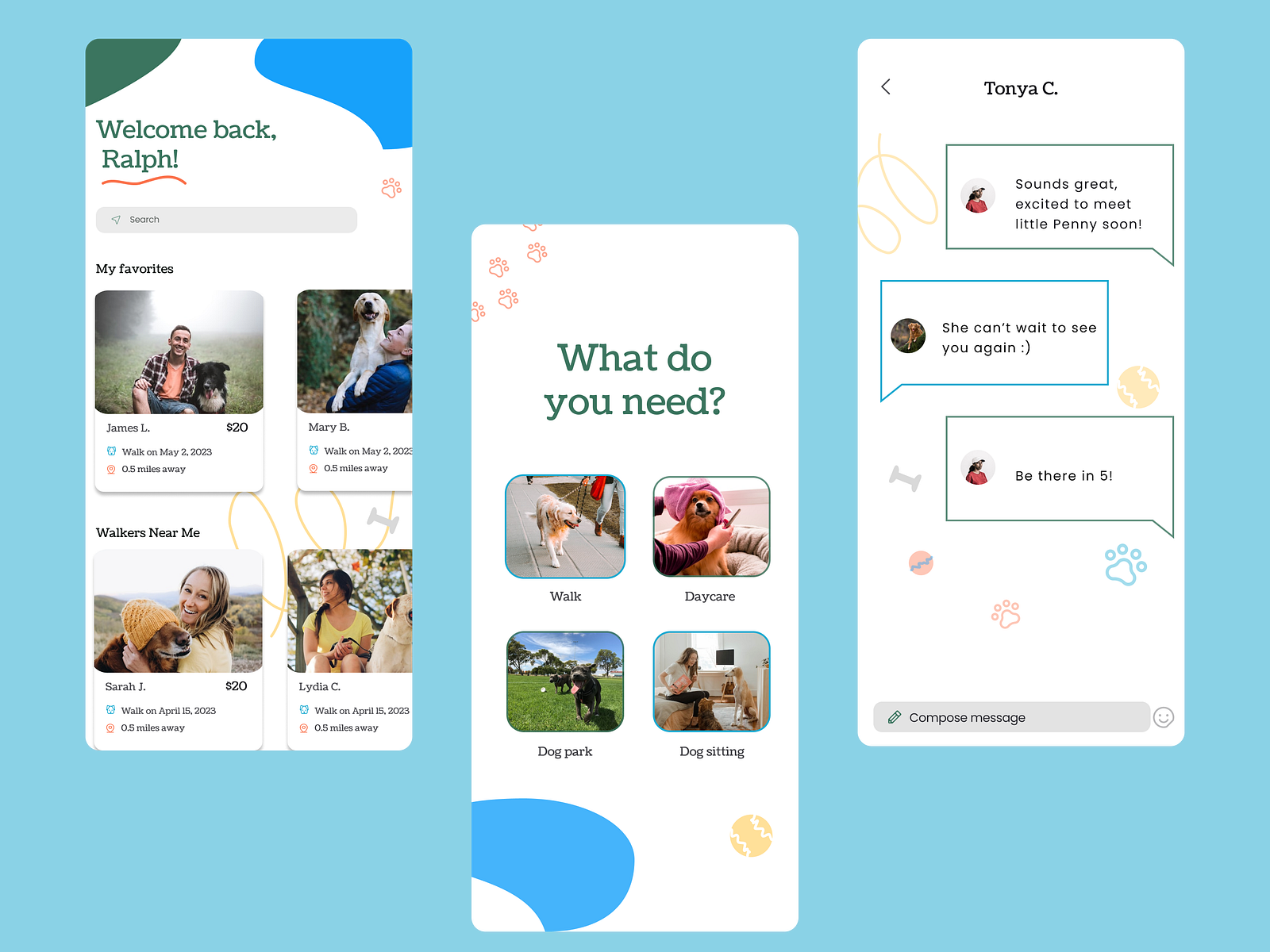 Dog Walking App By Grace Zielinski On Dribbble dog-walking-app-by-grace-zielinski-on-dribbble