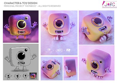 INSTABOO TOY DESIGN branding character design design illustration toy design