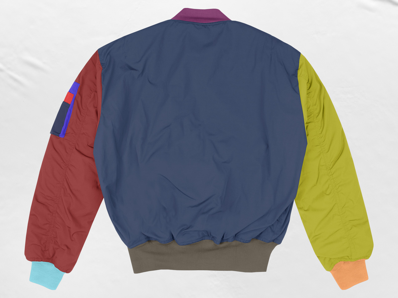 Bomber Jacket Mockup (Back) by Daldsgh on Dribbble