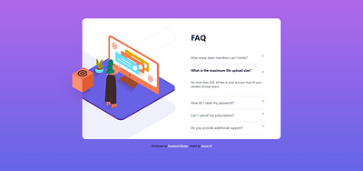 Faq accordion card design html typography ui ux