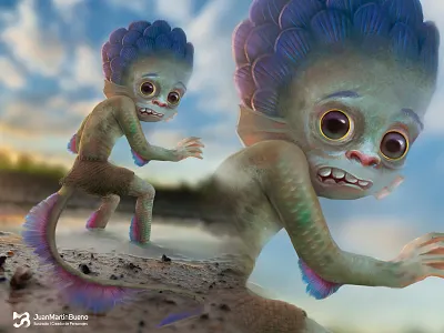 Luca Fan Art animation arte digital character character design creación de personajes digital art illustration photoshop