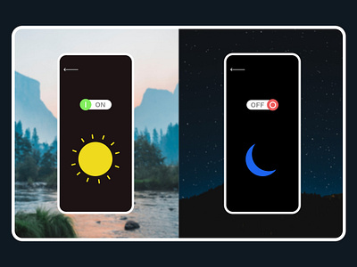 On/off switch. Daily UI challenge (Day015) app design design graphic design illustration logo ui ux vector