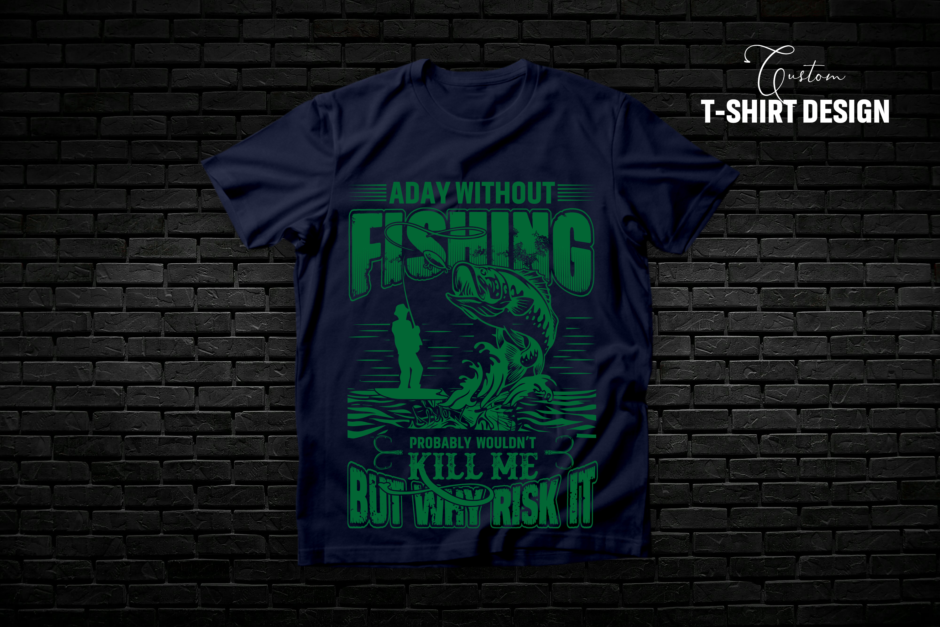 Hunting Fish T-shirt Design by BRISTI AKTER on Dribbble