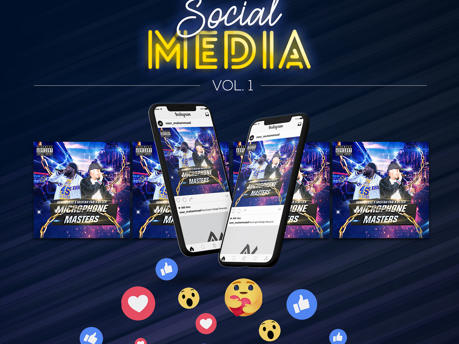 Social Media Album Cover Banner 7 by Imran Islam Anik on Dribbble