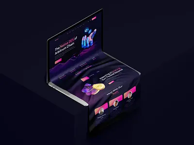 Crypto Exchange Website. blockchain crypto crypto exchange crypto trading crypto website cryptocurrency cryptoswap dark defi website exchange landing landing page landing page design nft website swap ui ux web web3 website