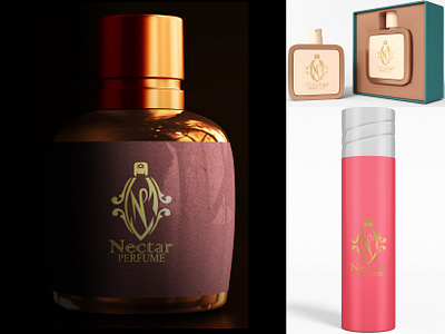 Nectar perfume logo design app logo branding design graphic design illustration logo logo maker logo2023 logodisign vector