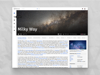 Wikipedia Redesign learnui rebranding redesign ui wikipedia wikipediaredesign