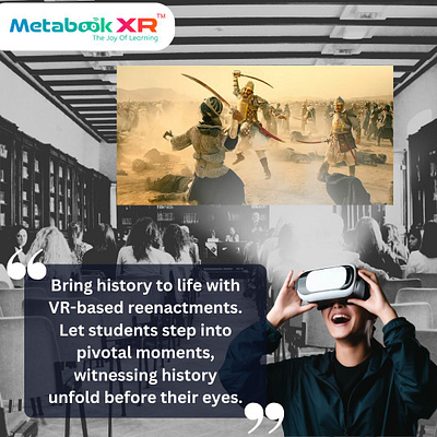 Vr based education advertisement branding design graphic design illustration social media post